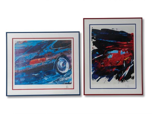 Porsche 356 and 911 Carrera Limited Edition Prints For Sale by Auction