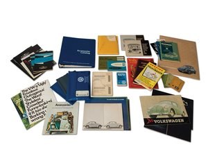 Volkswagen Brochures, Owners Manuals, Accessories Catalog, a For Sale by Auction
