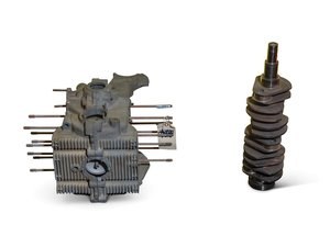 Volkswagen Two-Piece Engine Case and Crankshaft For Sale by Auction
