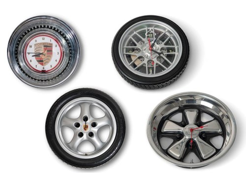 Porsche Wheel Clocks In vendita all'asta
