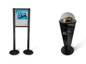 Porsche Dealership Display Stands For Sale by Auction