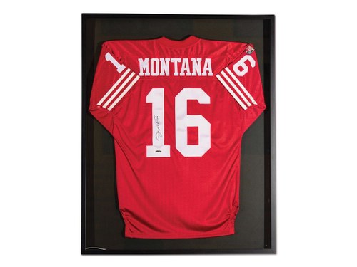 Joe Montana San Francisco 49ers Autographed Jersey For Sale by Auction