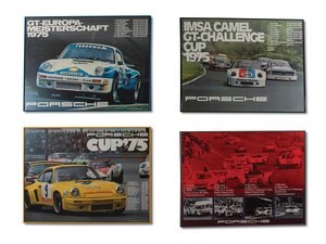 Porsche Racing Posters, c. 1970s In vendita all'asta