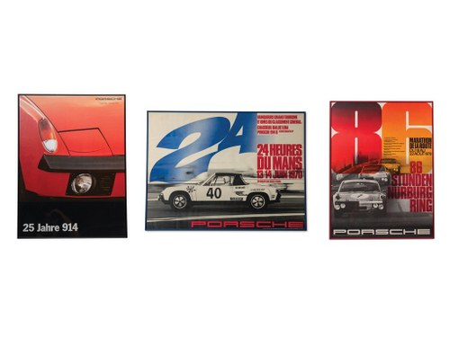 Porsche 9146 Framed Posters For Sale by Auction