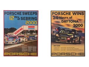 Porsche 996 Racing Posters In vendita all'asta