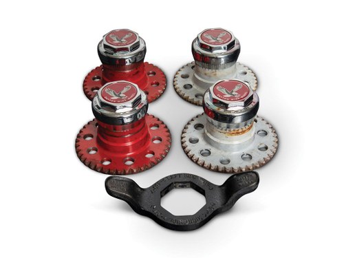 Dayton Wire Wheel Hubs with Knock-Off Tool In vendita all'asta