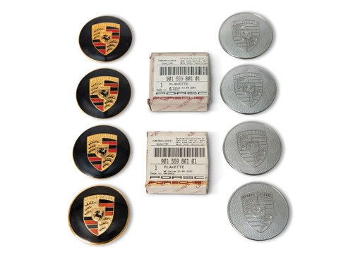 Porsche Crest Center Caps For Sale by Auction