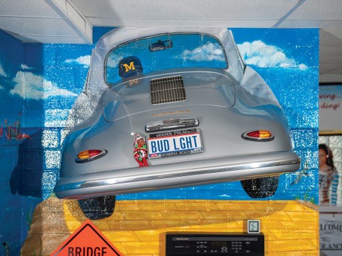 Porsche 356 A Rear End Display For Sale by Auction