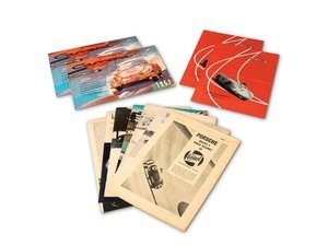 Porsche 356 Carrera and 550 Spyder Brochures and Articles In vendita all'asta
