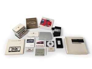 Porsche Sales Training Literature, Records and Cassette Tape In vendita all'asta