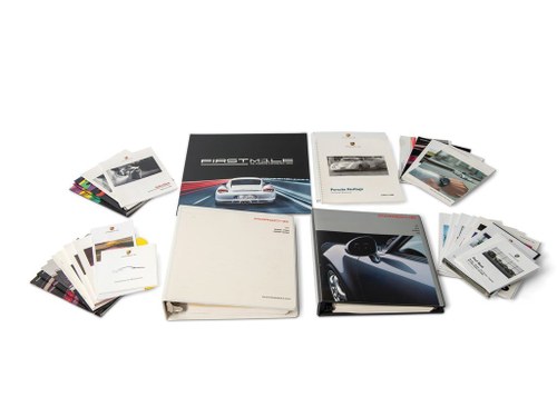 Porsche Sales Literature Highlighted by Porsche Heritage Sel For Sale by Auction