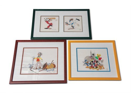 Disney Framed Sericels For Sale by Auction