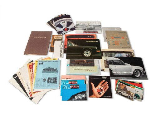 Porsche 911 Literature and Advertising For Sale by Auction