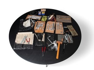 Incomplete Porsche Tool Rolls with Tools For Sale by Auction