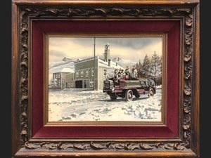McCleary Fire Dept, 1915 by Ken Eberts For Sale by Auction
