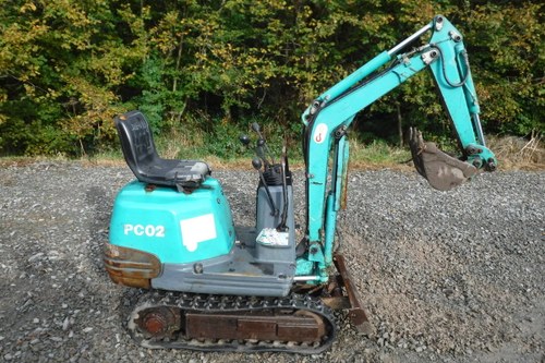 1995 KOMATSU PC03 MICRO DIGGER 1/2ton ALL WORKS CAN DELIVER + VAT SOLD