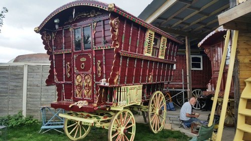1904 Romany Ledge Wagon by Billy Wright In vendita all'asta