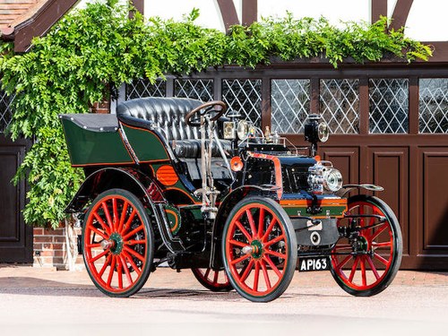1900 MMC 6HP 'CHARETTE' REAR-ENTRANCE TONNEAU For Sale by Auction