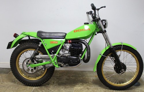 1978 OSSA 302 cc With 5 Speed Gear Box Road registered VERKAUFT