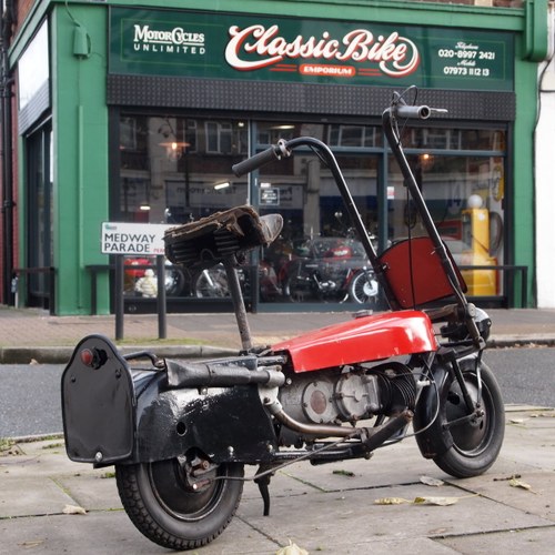 1953 Brockhouse Corgi 98cc Parachute Bike. VERKAUFT