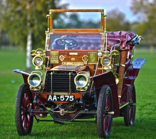 1903 Thornycroft 20HP 4 Cylinder Double Phaeton For Sale