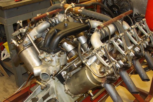 1915 Curtiss 8.2 litre V8 Aero Engine for chain drive car VENDUTO