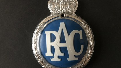 RAC badge. New old stock.