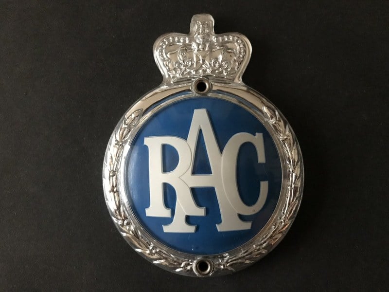 1960 RAC badge - 1