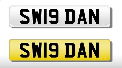 'SW19 DAN' Cherished Number - Ready To Transfer, Fees Inc. 