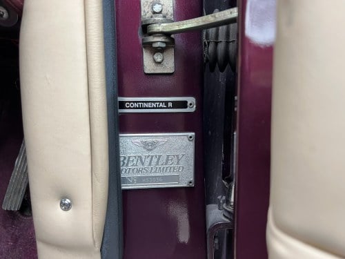 1995 Bentley Continental R En venta (imagen 102 de 258)