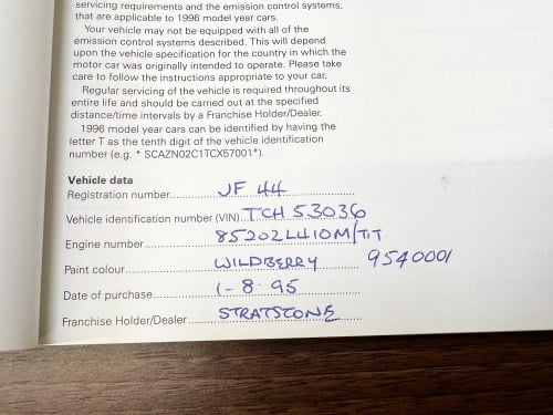 1995 Bentley Continental R En venta (imagen 236 de 258)