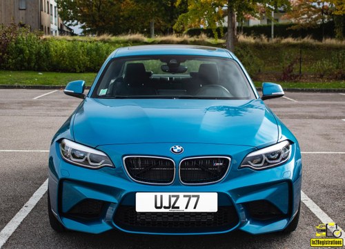 0000 UJZ 77 Dateless cherished registration number plate SOLD