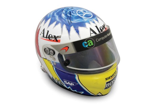 Alex Wurz McLaren Signed Helmet In vendita all'asta