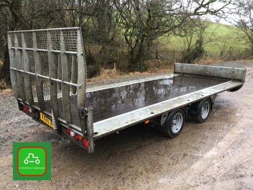 IFOR WILLIAMS TILTBED 2018 TRAILER 1 OWNER LATEST MODEL VENDUTO