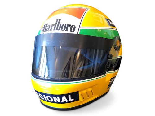 Ayrton Senna McLaren Helmet, 1989 For Sale by Auction