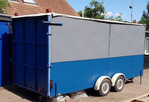 1984 Purpose-built trailer for car transport or exhibition use SOLD