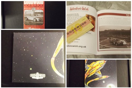 0000 GOODWOOD MEMORABILIA PROGRAMME AND PICTURE For Sale