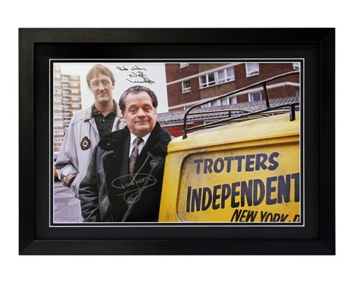 0000 Only Fools and Horses TV Publicity Poster (Signed) For Sale by Auction