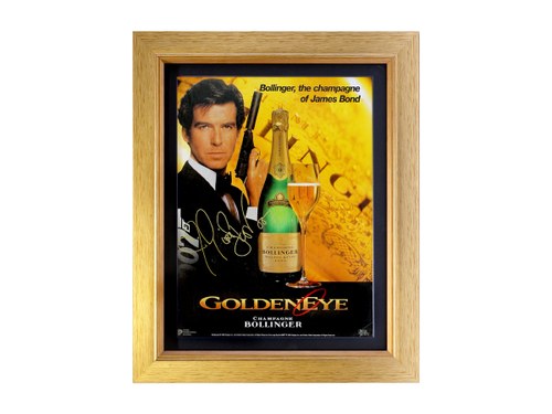 0000 Pierce Brosnan as James Bond ‘Goldeneye’ Bollinger Advertisi In vendita all'asta