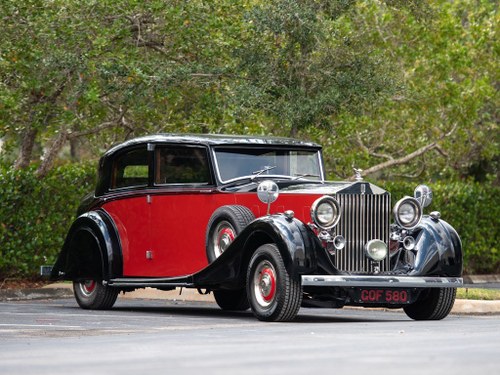 1937 Rolls-Royce Phantom III Saloon by Freestone & Webb For Sale by Auction