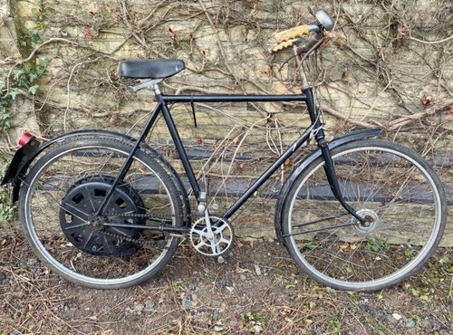 1951 Cyclemaster 25cc fitted to gentlemans Rudge bicycle SOLD