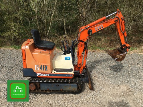 1995 IHI 1/2 TON MINI MICRO DIGGER ALL WORKS LOW HOURS SEE VIDEO SOLD