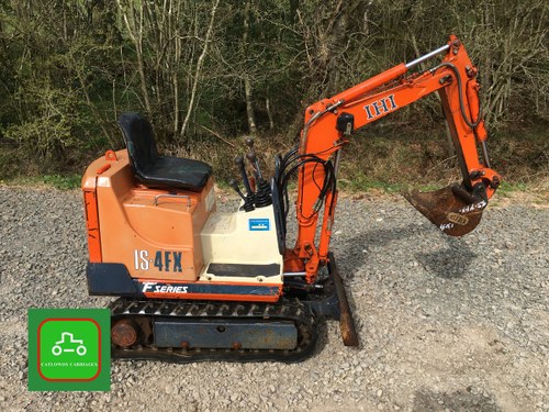 1995 IHI 1/2 TON MINI MICRO DIGGER ALL WORKS LOW HOURS SEE VIDEO VENDIDO