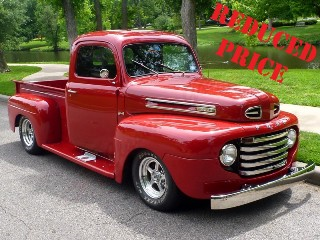 1948 Ford F1 Pickup Truck Custom Show 350 + 5 speed $90k For Sale