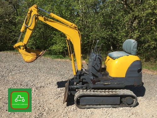 1999 KOBLECO SK007 EXPANDING TRACK MICRO DIGGER SEE VID CAN DROP SOLD