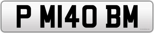 2014 PM14 OBM Cherished Number Plate In vendita