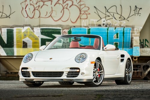 2011 Porsche 911 Twin Turbo Cabriolet 6 speed Manual $97.5k In vendita