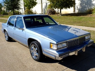 1987 Cadillac Sedan Deville Sedan 4 Door 14k miles Blue $7.9 For Sale
