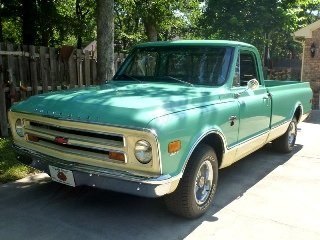 1968 Chevrolet C10 Pickup Truck 327 auto cold AC PB  $34.7k For Sale