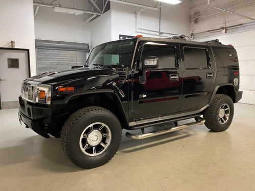 2007 HUMMER H2 4WD SUV 6.0L Gas All Clean  Black $29.7k  For Sale